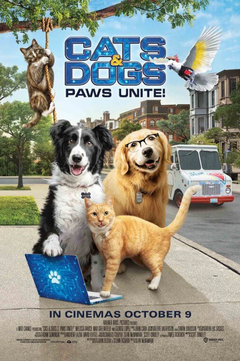 Cats and Dogs 3: Paws Unite Poster