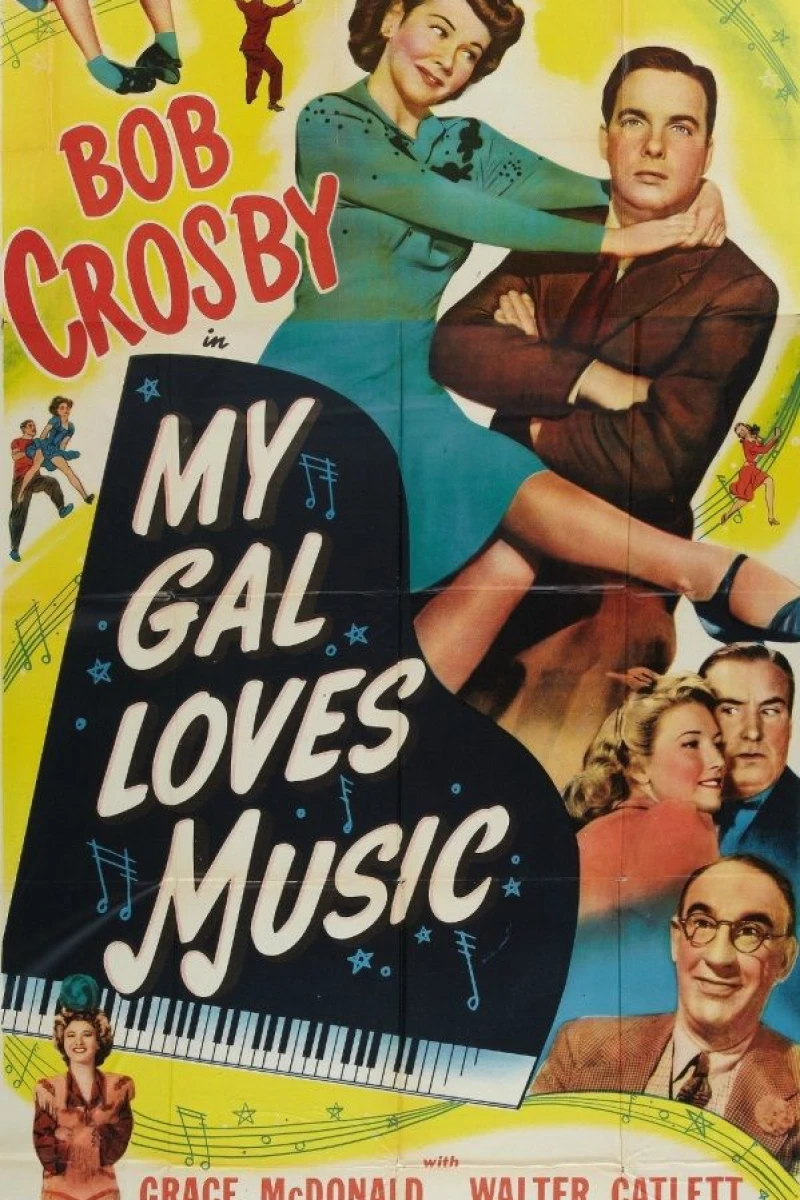 My Gal Loves Music Poster