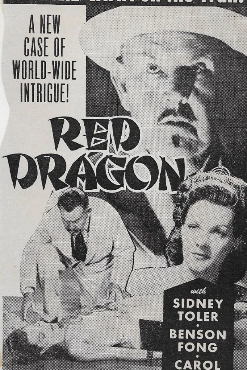 Charlie Chan in The Red Dragon Poster