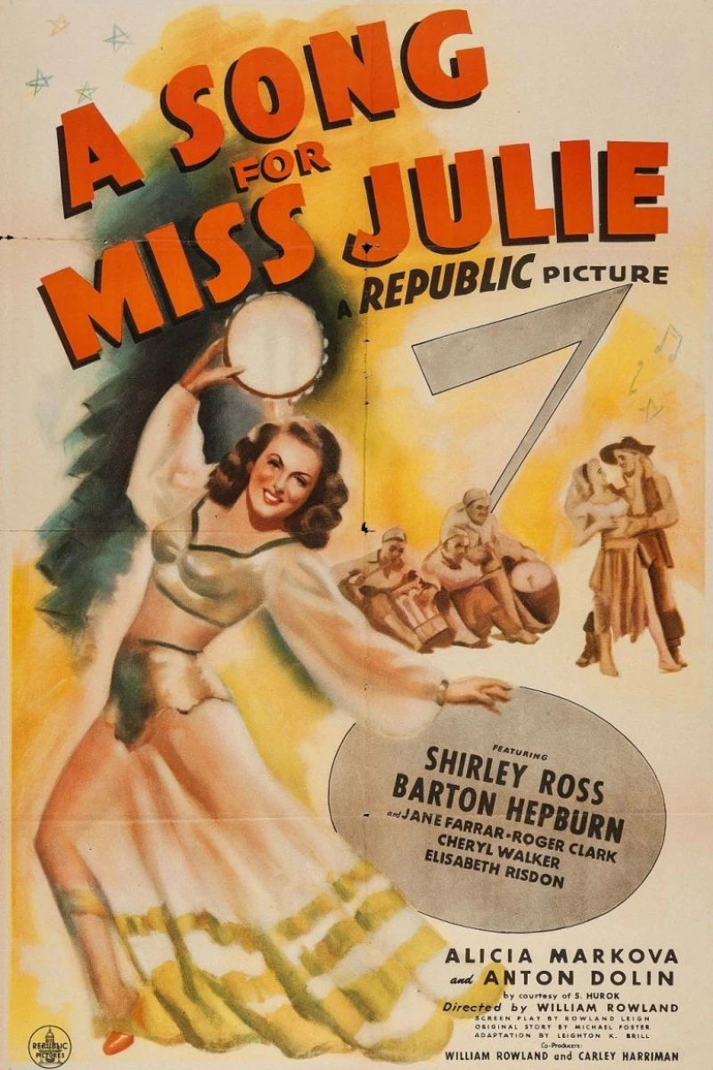 A Song for Miss Julie Poster