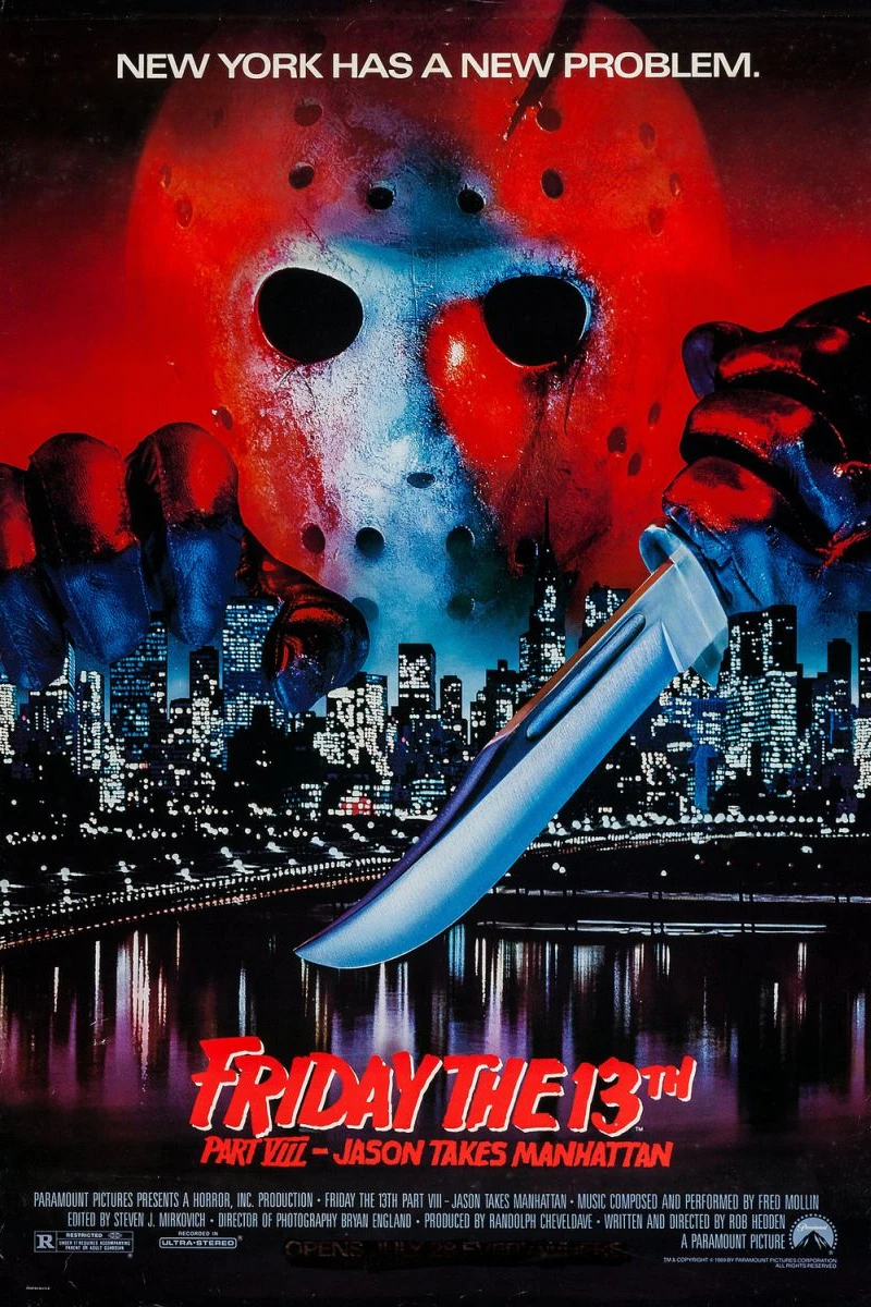 Friday the 13th Part VIII - Jason Takes Manhattan Poster