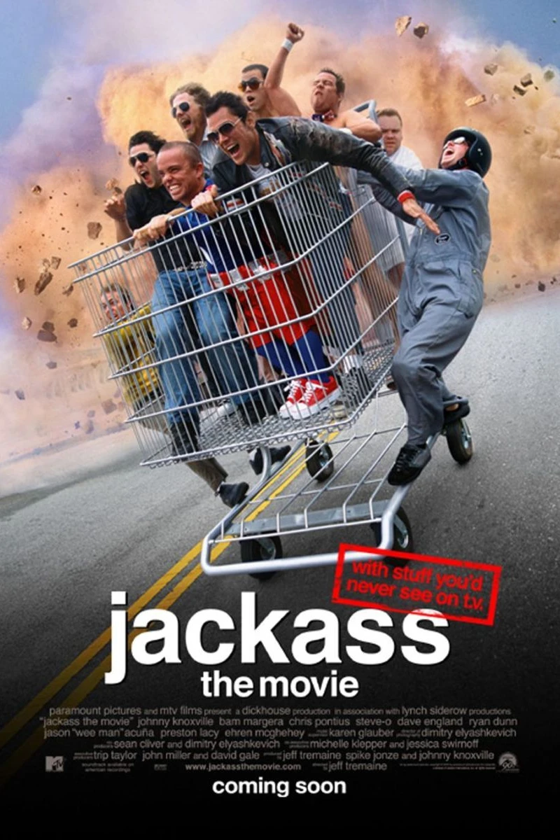 Jackass 1: The Movie Poster