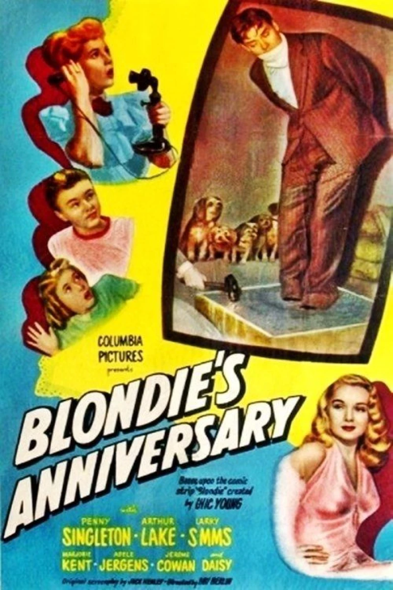 Blondie's Anniversary Poster