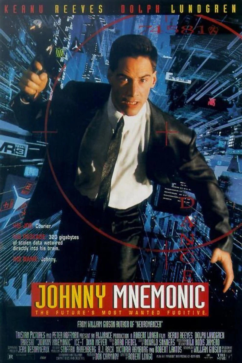 Johnny Mnemonic Poster