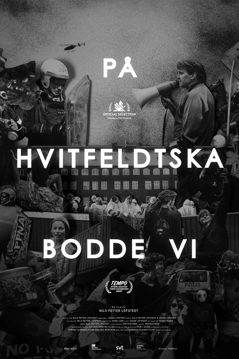 På Hvitfeldtska bodde vi Poster