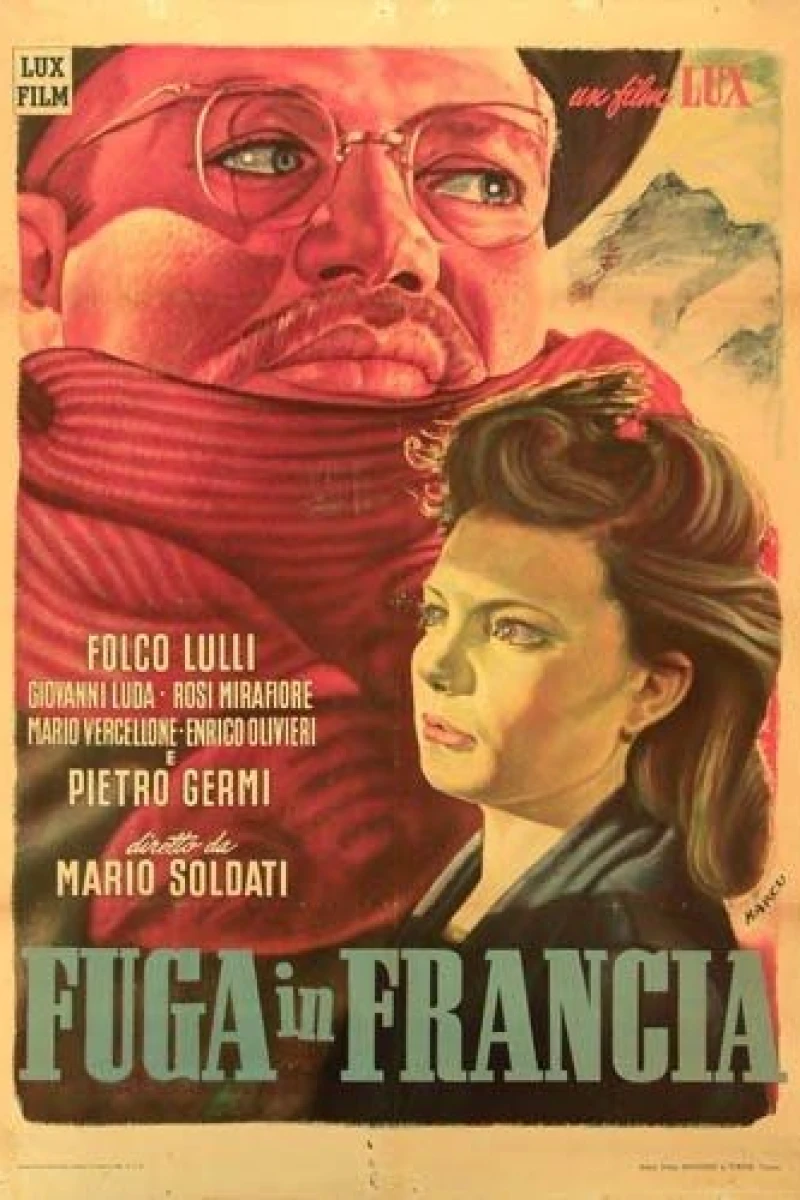 Fuga in Francia Poster