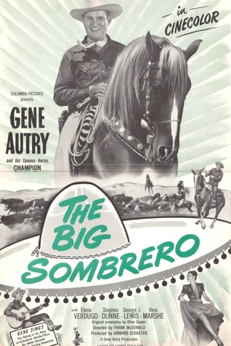 The Big Sombrero Poster