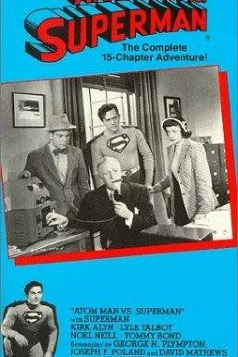 Atom Man vs. Superman Poster