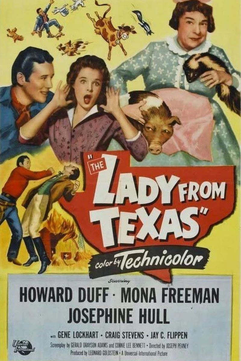 The Lady from Texas (1951) Poster