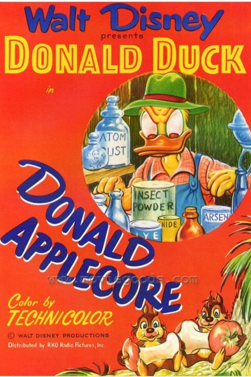 Donald Applecore Poster