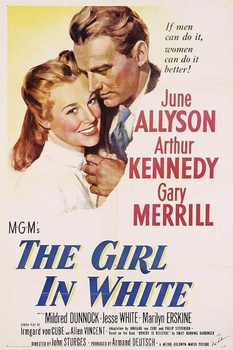 The Girl in White Poster