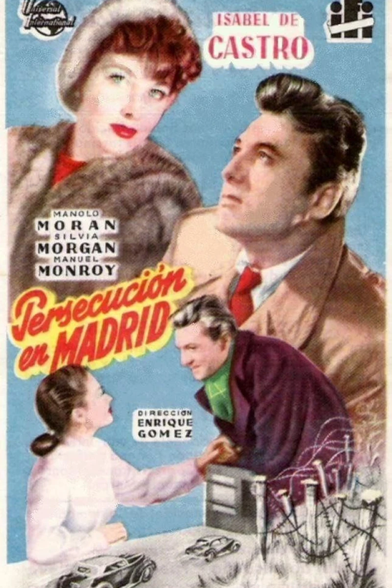 Persecución en Madrid Poster