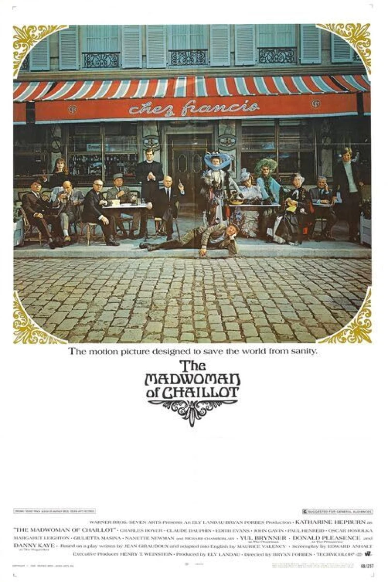 The Madwoman of Chaillot Poster