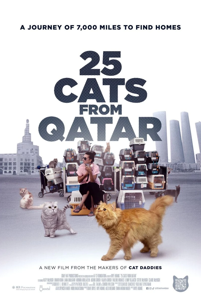 25 Cats from Qatar Poster