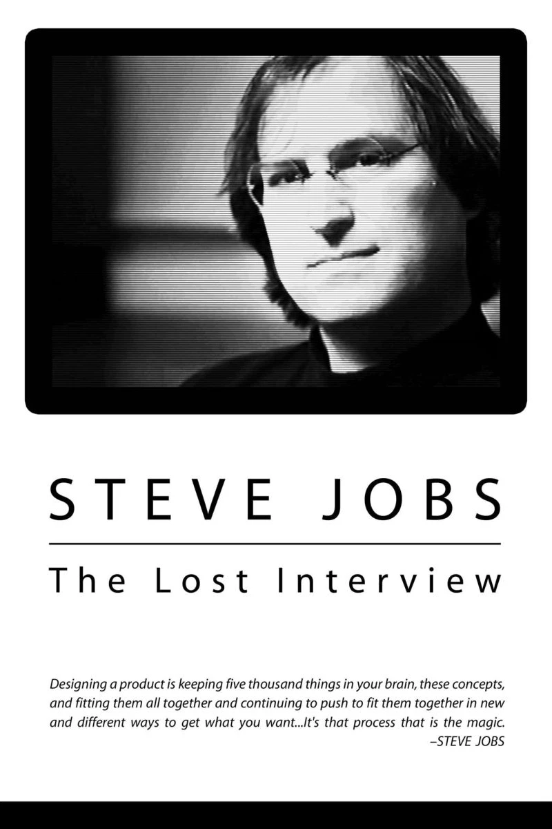 Steve Jobs: The Lost Interview Poster