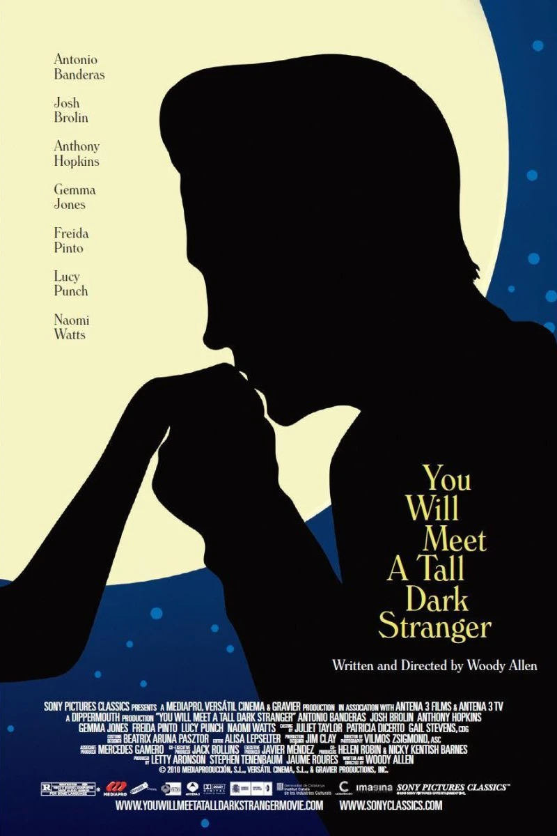 You Will Meet a Tall Dark Stranger Poster