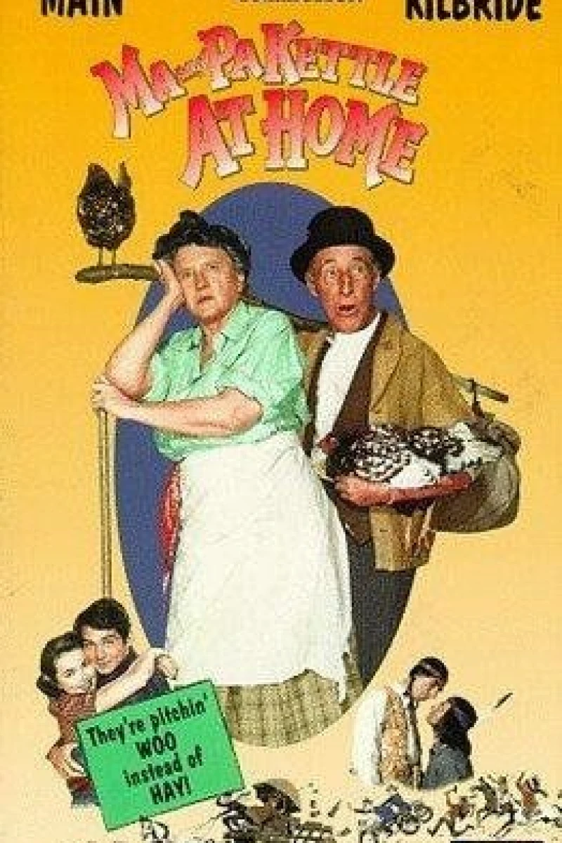 7. Ma and Pa Kettle at Home (1954) Poster