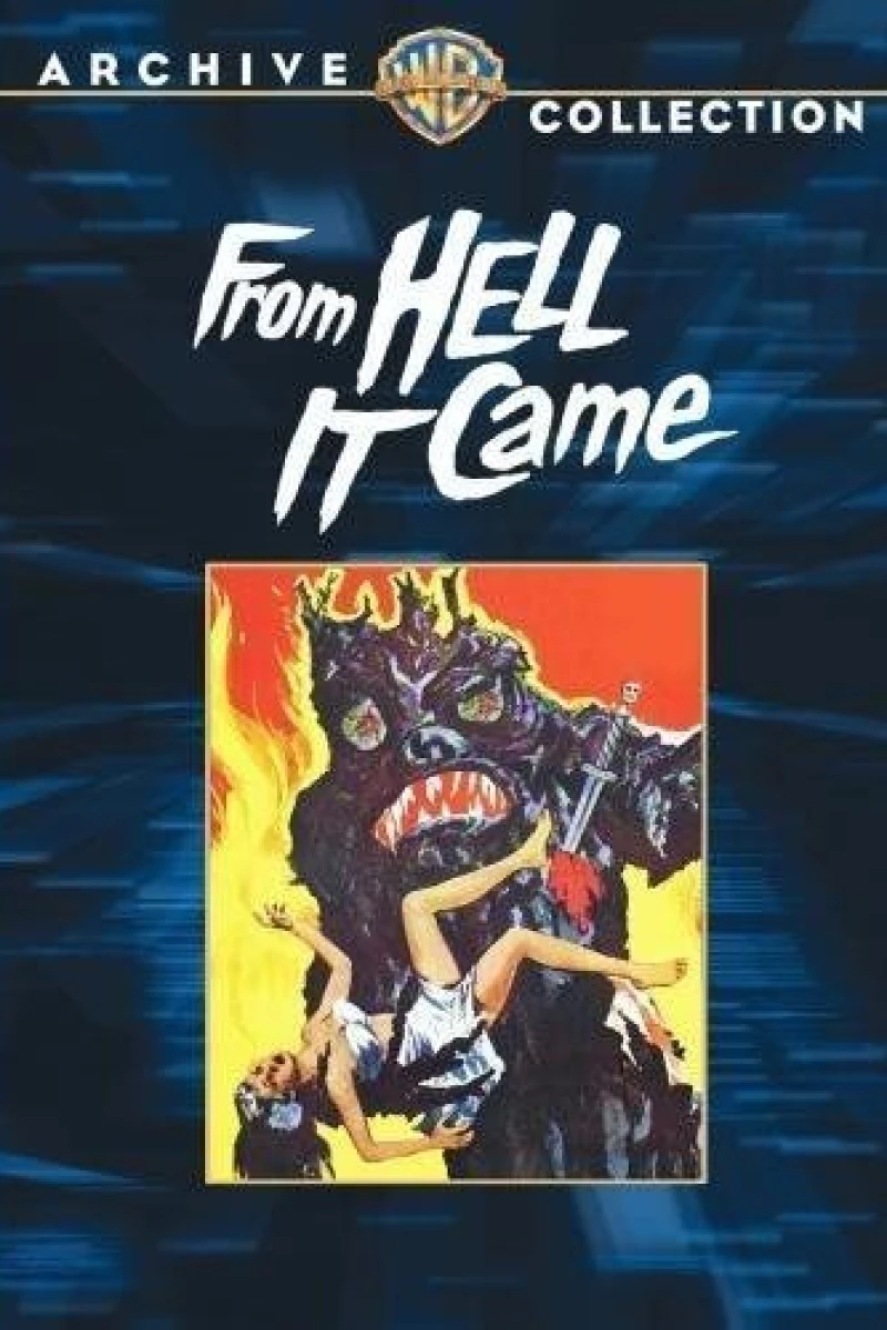 From Hell It Came Poster