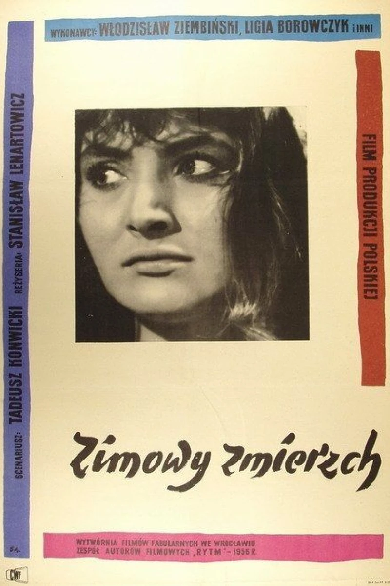 Zimowy zmierzch Poster