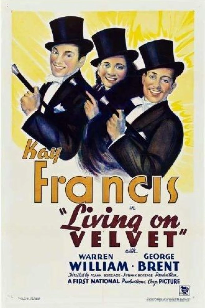 Living on Velvet Poster