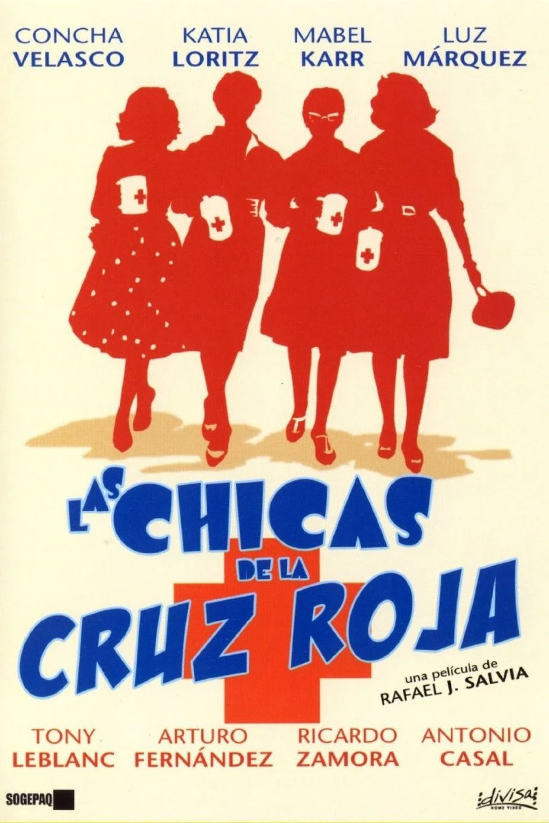 Red Cross Girls Poster