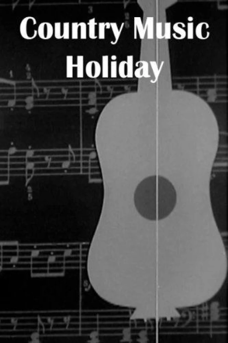 Country Music Holiday Poster