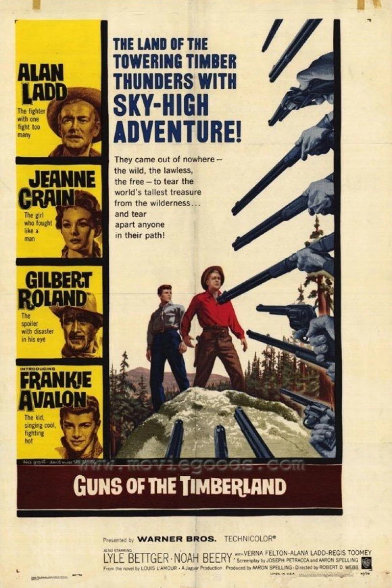 Guns of the Timberland Poster