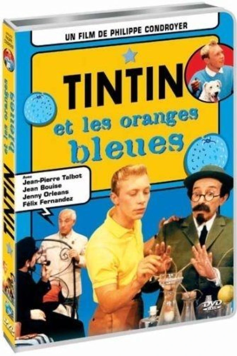 Tintin and the Blue Oranges Poster