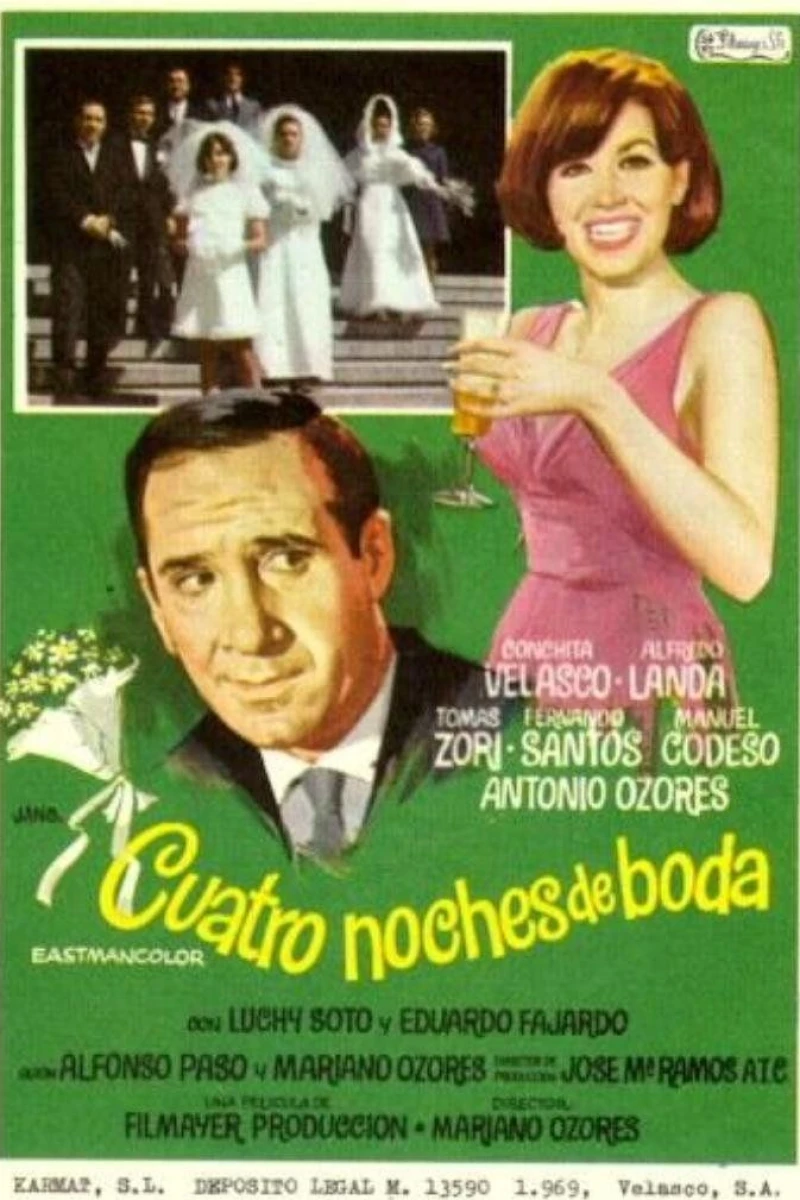 Cuatro noches de boda Poster