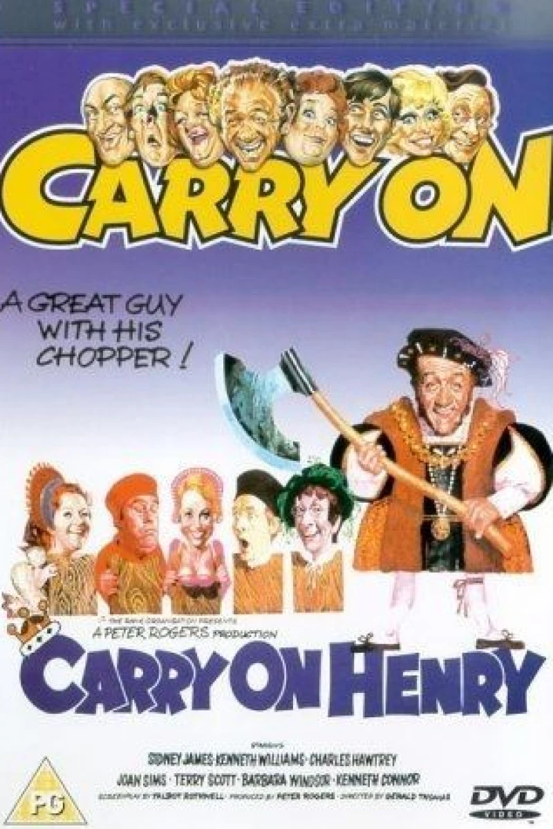 Carry on Henry VIII Poster