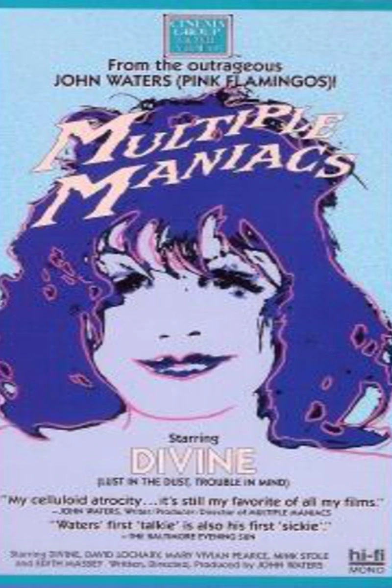 John Waters' Multiple Maniacs Poster