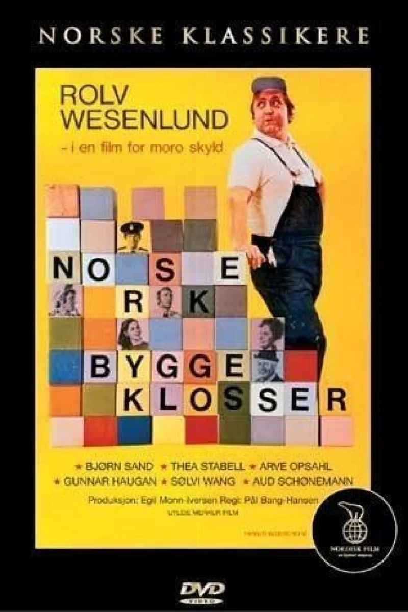 Norske byggeklosser Poster