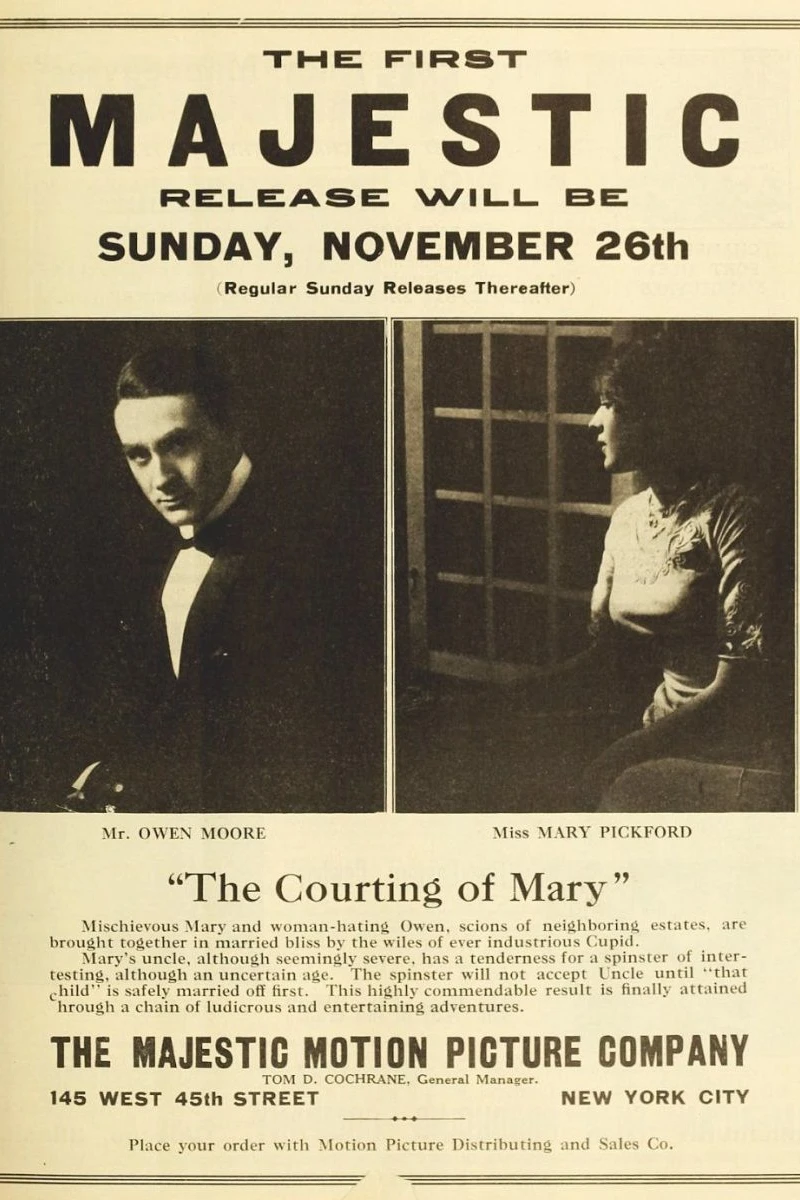 The Courting of Mary Poster