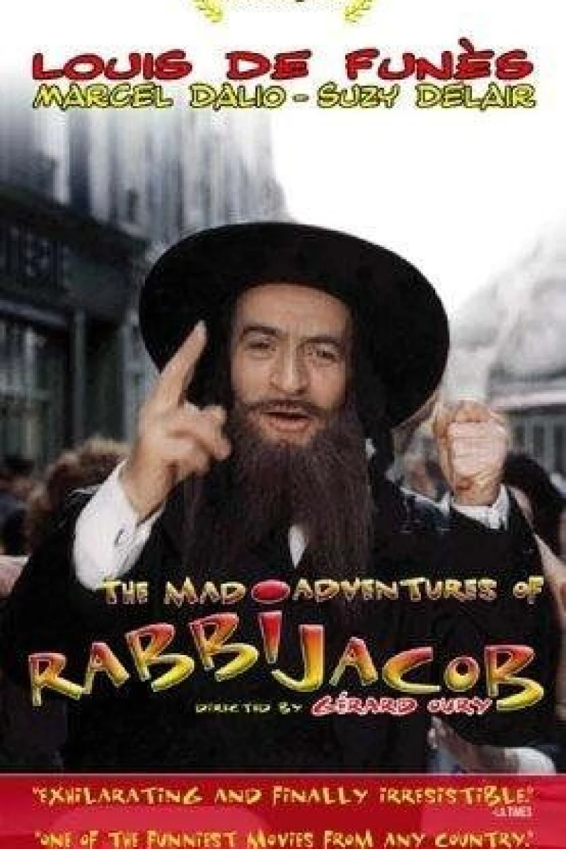 The Mad Adventures of 'Rabbi' Jacob Poster