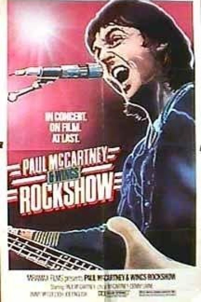 Paul McCartney and Wings - Rockshow Poster