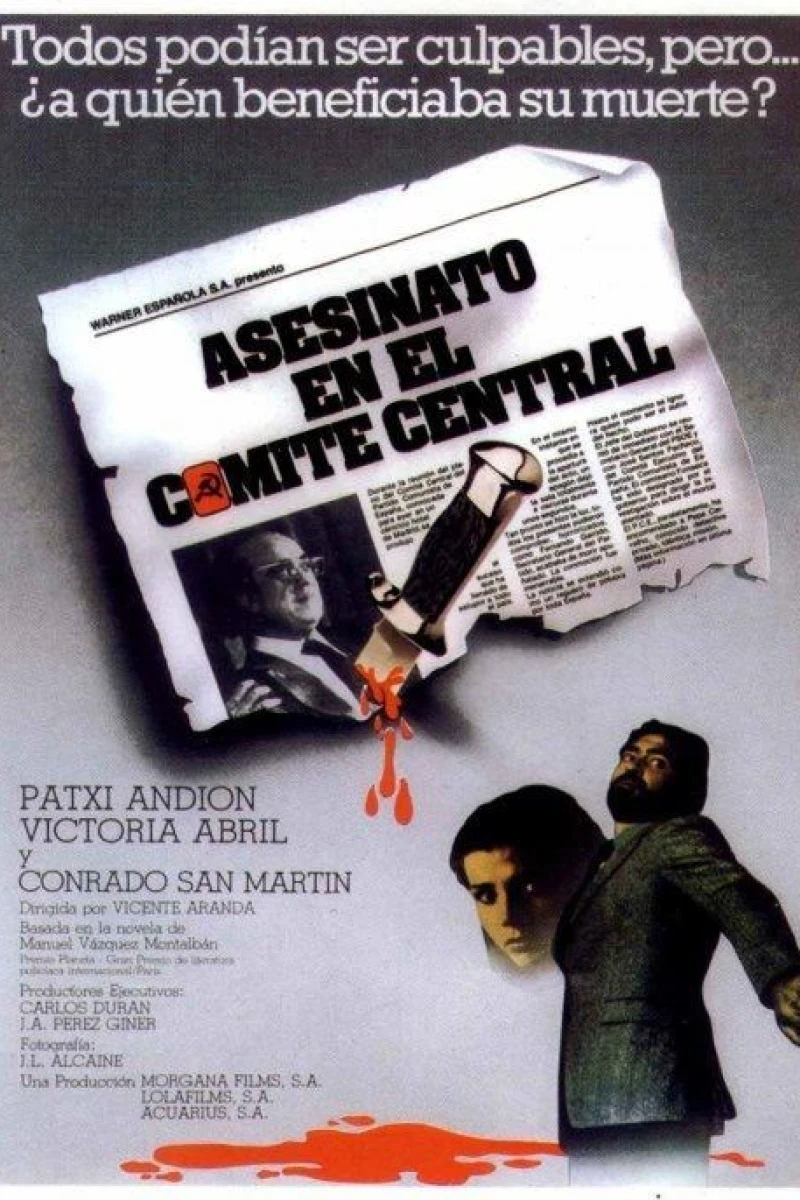 Asesinato en el Comité Central Poster