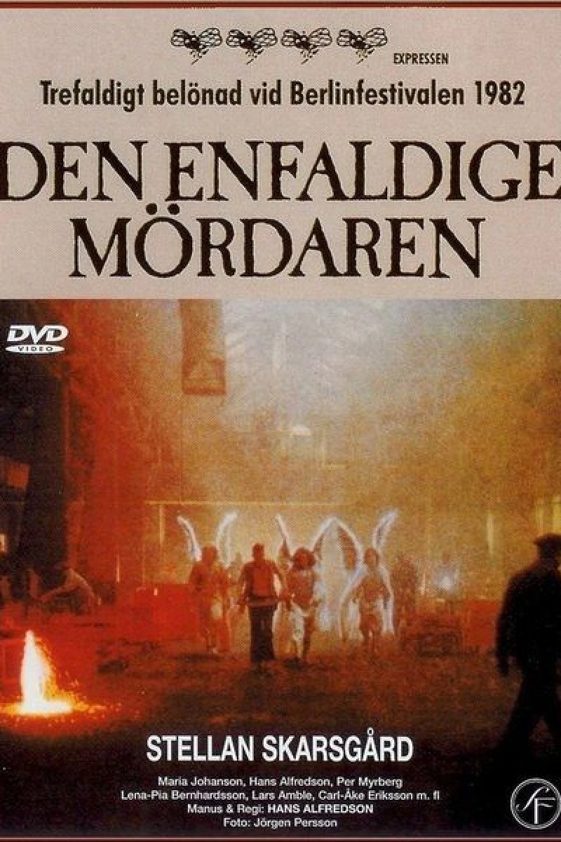 Den enfaldige mördaren Poster