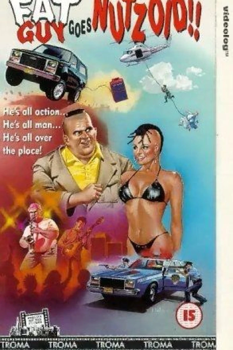 Fat Guy Goes Nutzoid Poster