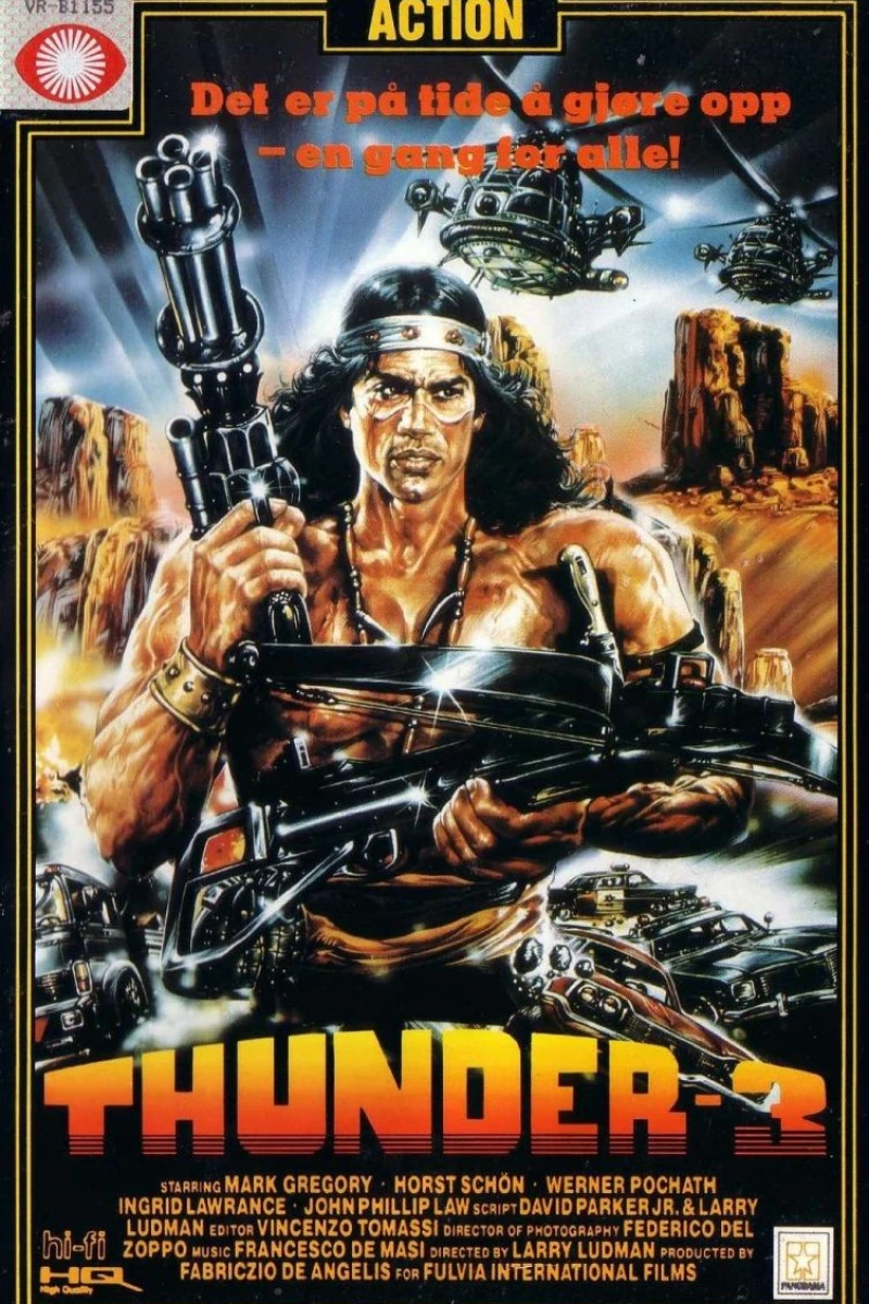 Thunder Warrior III Poster