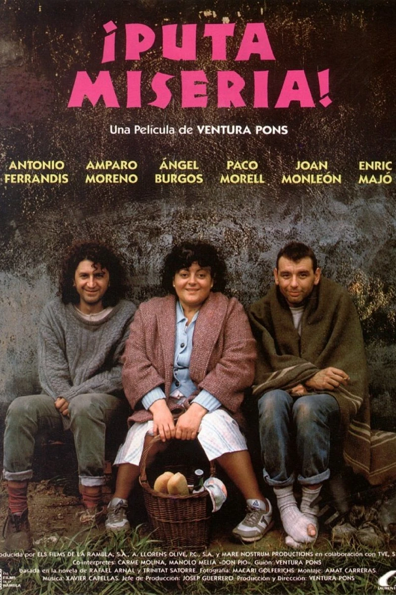 Puta misèria! Poster