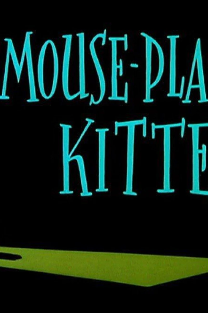 Mouse-Placed Kitten Poster