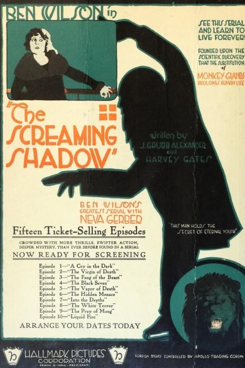 The Screaming Shadow Poster