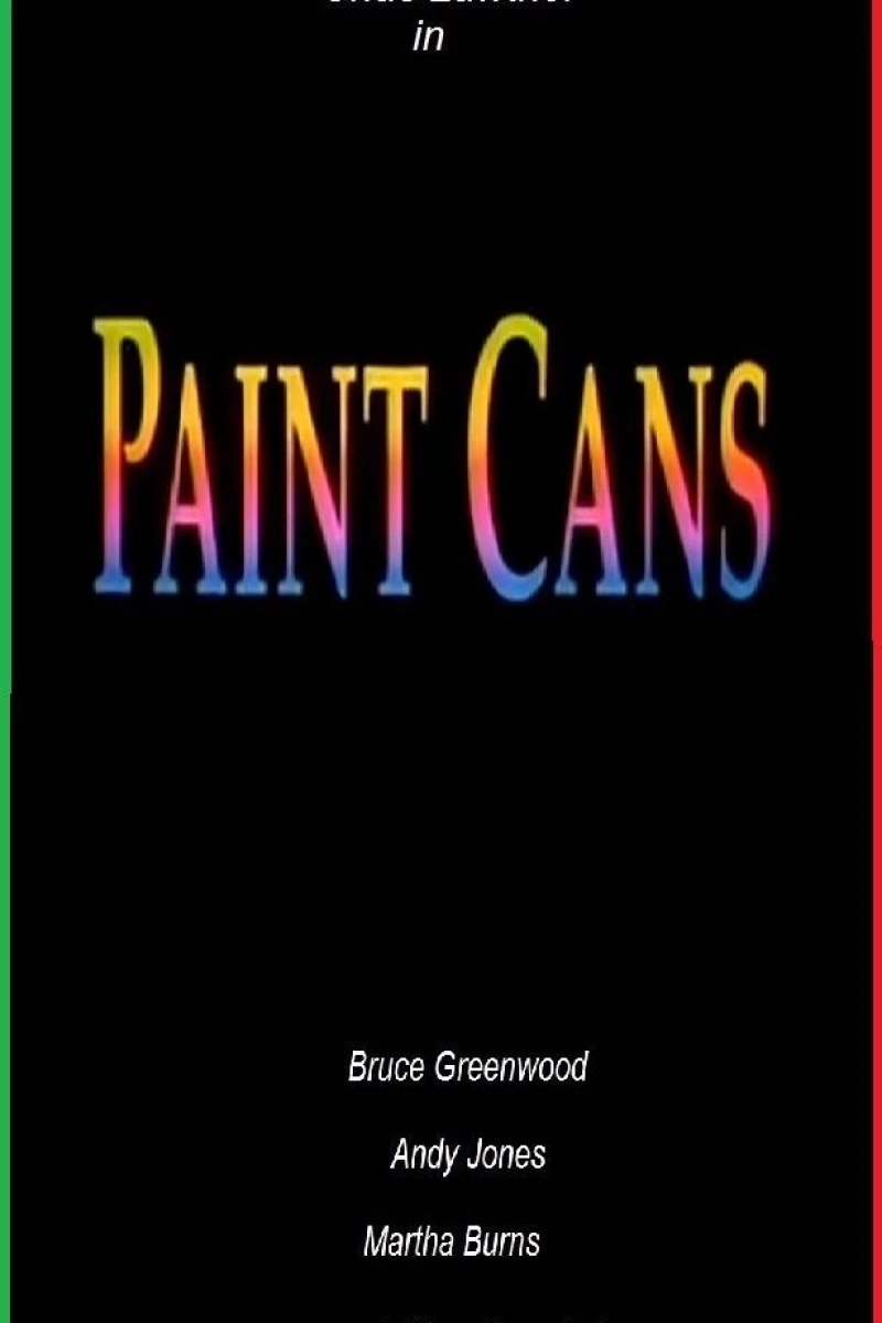 Paint Cans Poster