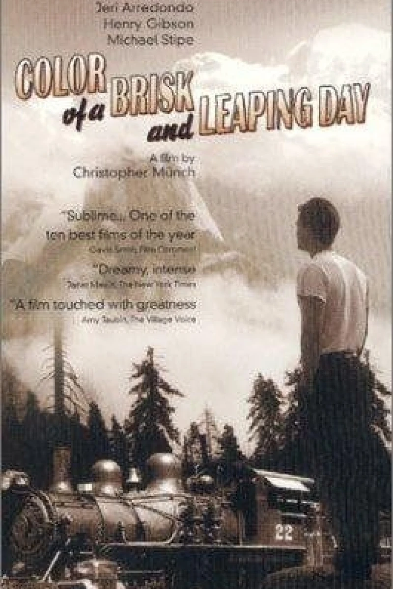 Color of a Brisk and Leaping Day Poster