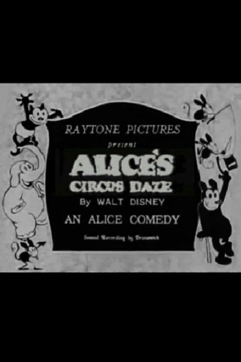 Alice's Circus Daze Poster