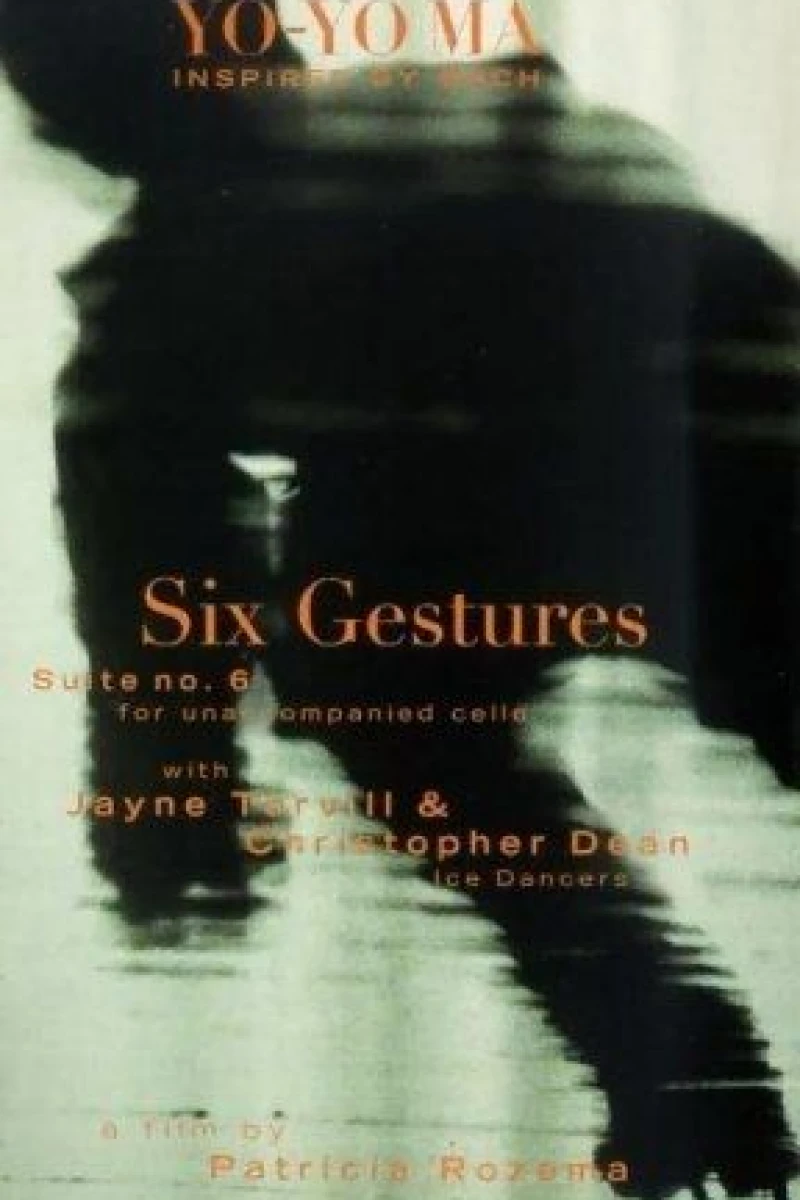 Bach Cello Suite 6: Six Gestures Poster