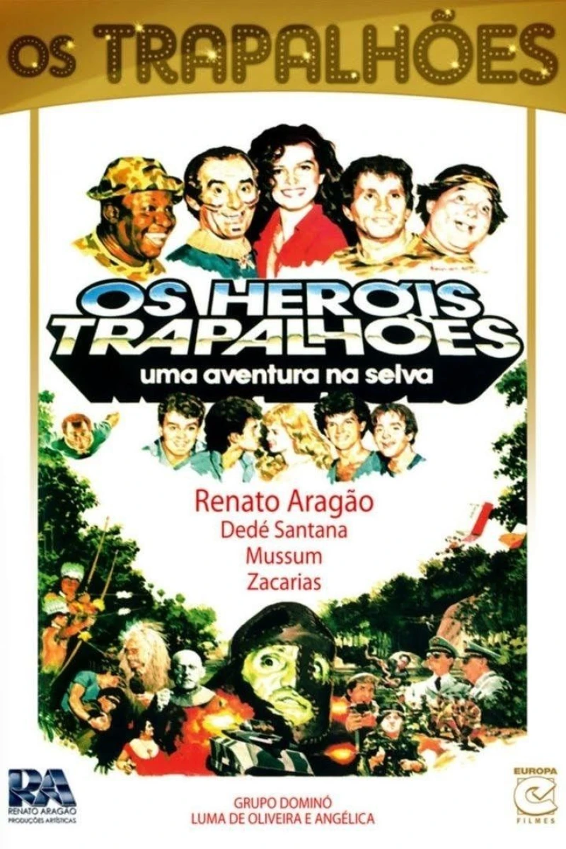 Os heróis Trapalhões - Uma Aventura na Selva Poster