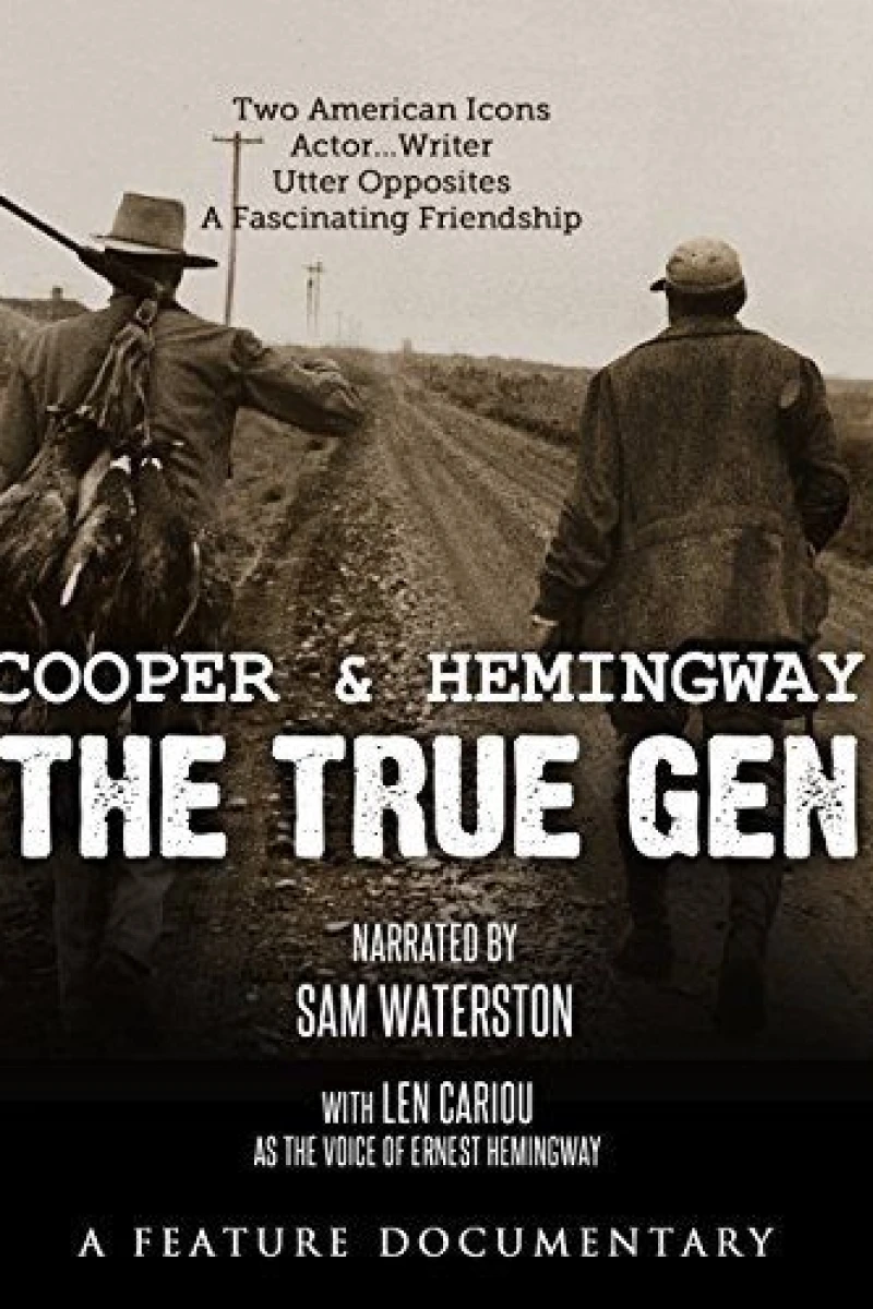 Cooper and Hemingway: The True Gen Poster