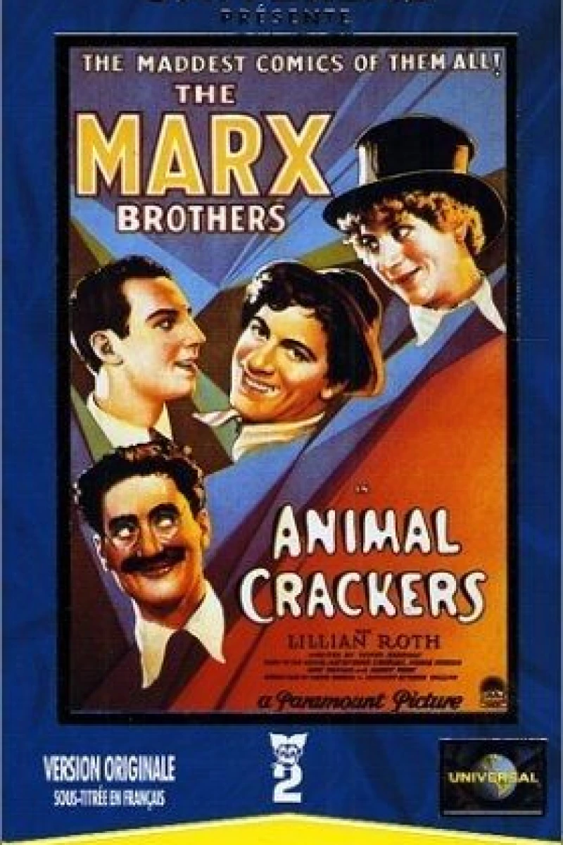 Marx Brothers - Animal Crackers Poster