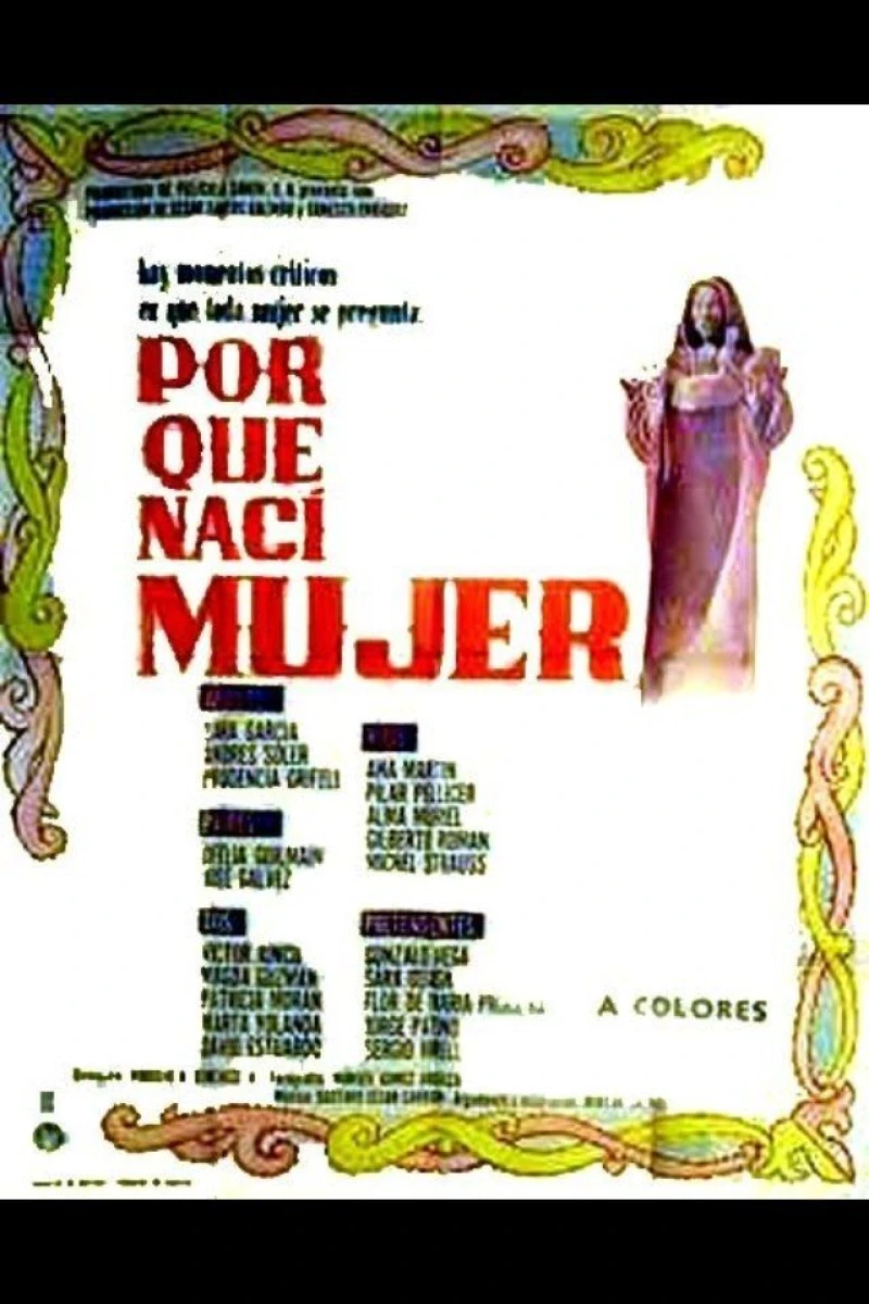 Por qué nací mujer? Poster